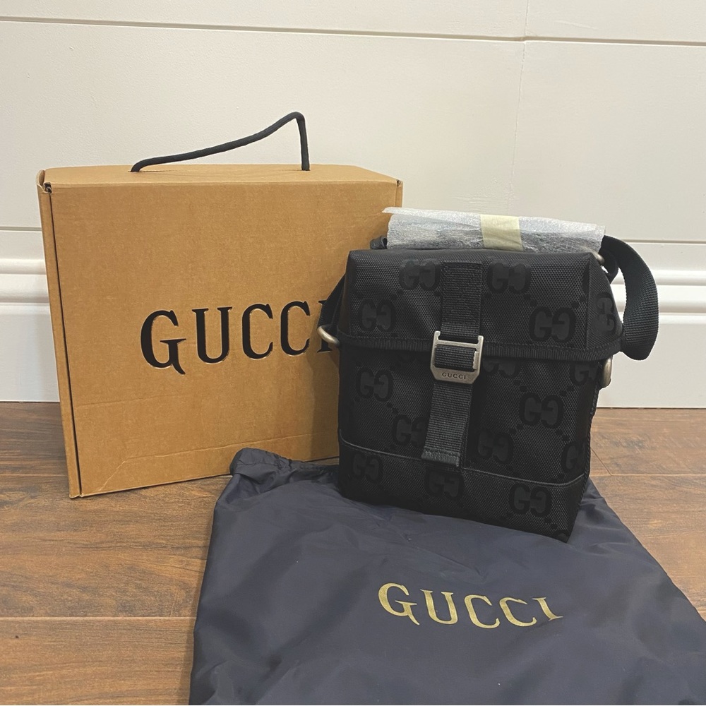 Gucci off the grid monogram nylon crossbody